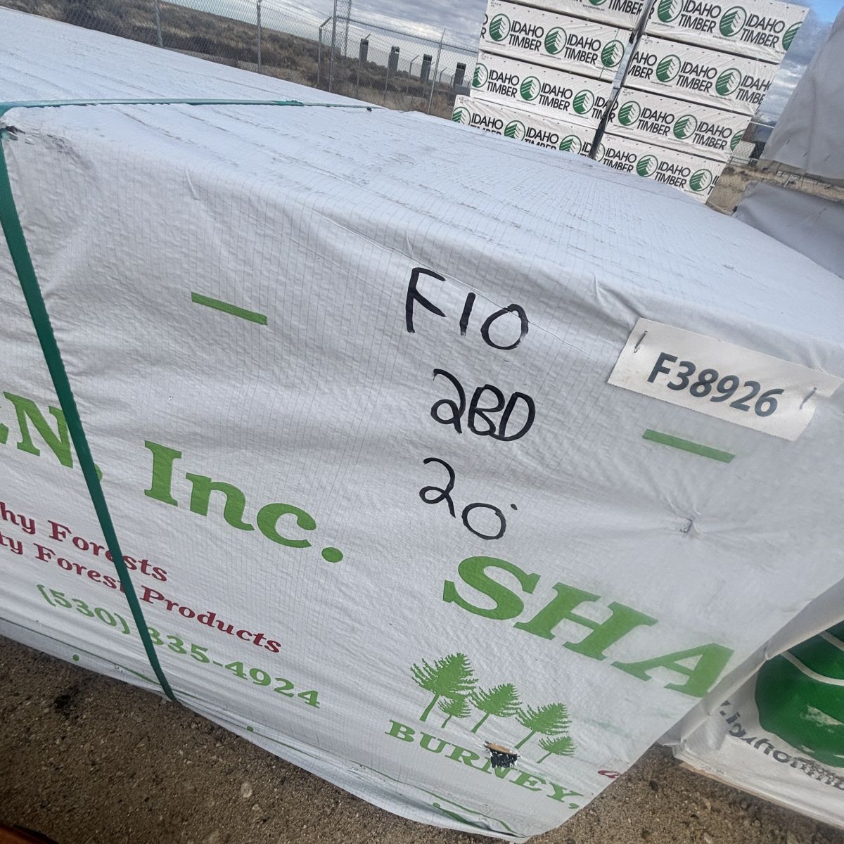 RFPI-20 I-joist bundle label