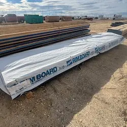 Engineered rim board used for floor system perimeter framing at Dynamic Lumber Solutions Boise