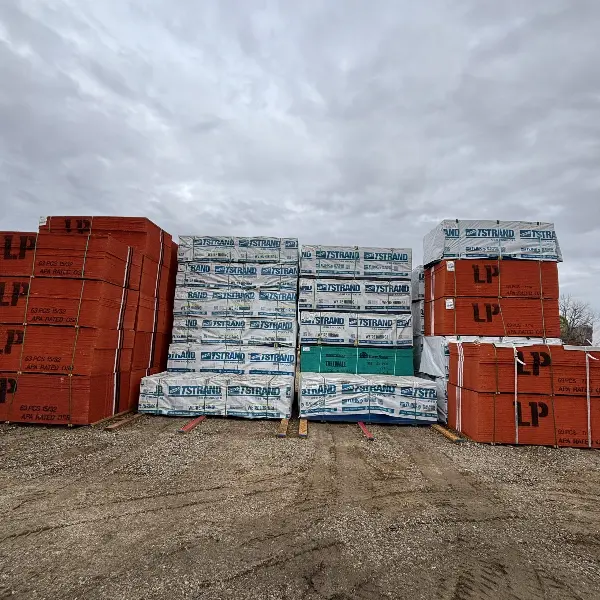 Structural OSB sheathing units for wall, roof, and floor systems at Dynamic Lumber Solutions Boise yard
